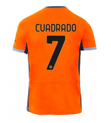 Inter Milan Juan Cuadrado #7 Tredjetröja 2023-24 Kortärmad